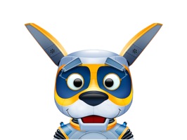 Free sticker pack with the characters from the educational game "Hi Nano"