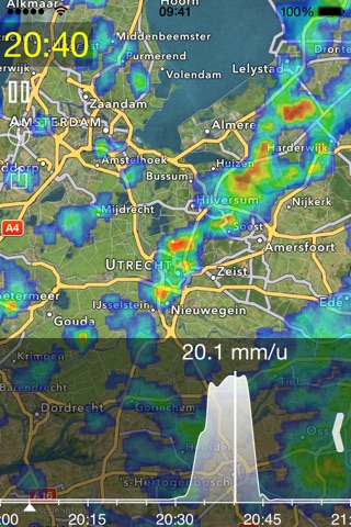 Regenmelding screenshot 2