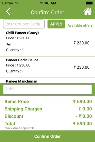 Garden Chef, sector -7, Dwarka New Delhi screenshot 4