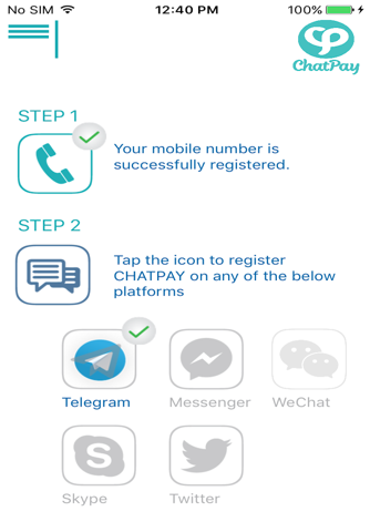 ChatPay - náhled