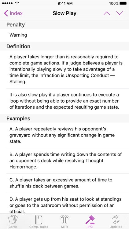 MTG Guide — Magic card rulings and game rules screenshot-4