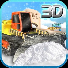 Activities of Snow Truck Driving Simulator