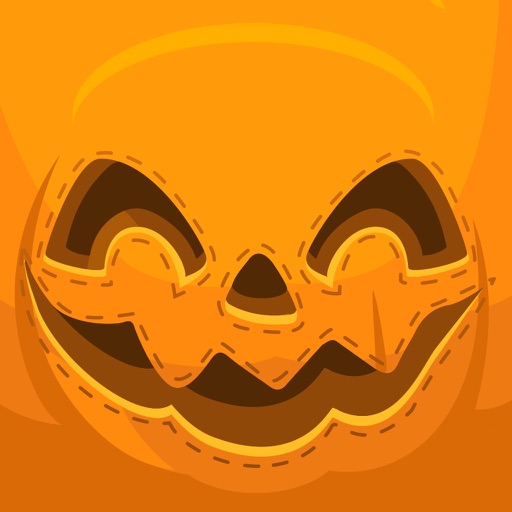 Halloween Patchwork. Trick or Treat! Icon