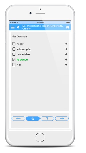 Vokabeltrainer Deutsch Französisch(圖3)-速報App
