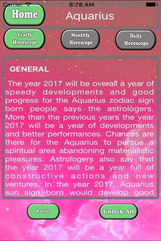 Horoscope-2017 Horoscopes and Fortune screenshot 2