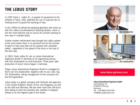 Lebus Brochure screenshot 3