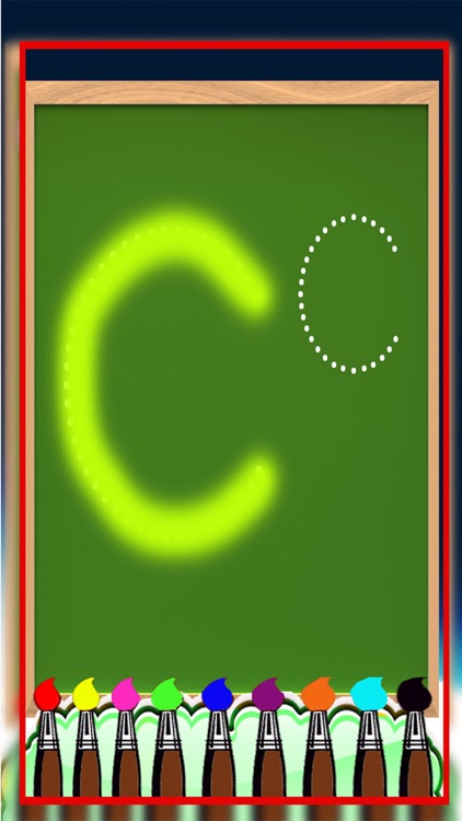 Christmas ABC Tracing Letters - Learning game