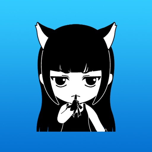 The Demon Girl Sticker Pack for iMessage