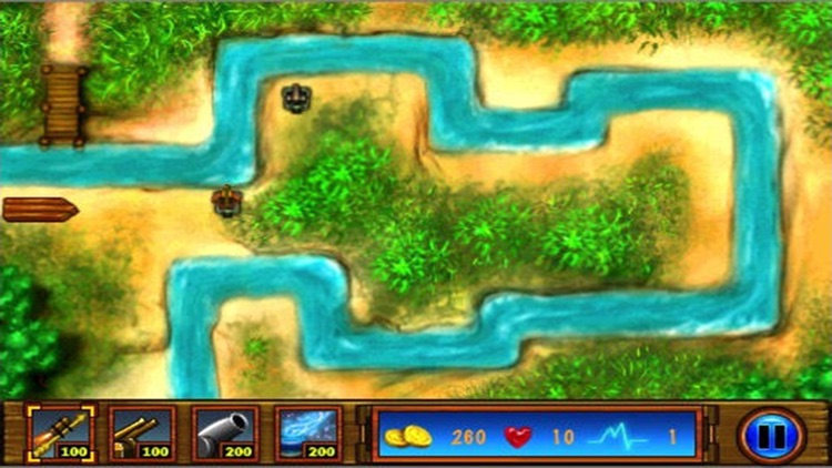 River Tower Defence - Free tower defense games