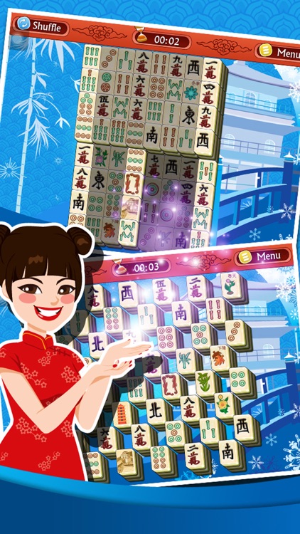 Mahjong The Forbidden Towers - Shanghai Master Deluxe Pro