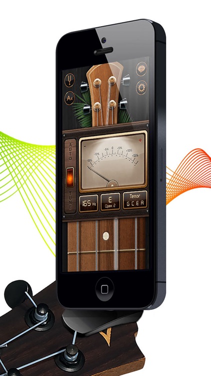 Chromatic Guitar Tuner - Ukulele, Guitar, Bass screenshot-3