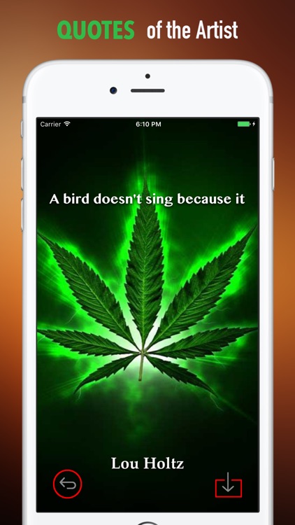 3D Weed Wallpapers HD: Quotes screenshot-3