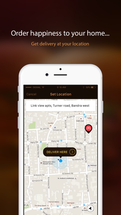 McDelivery India west & south