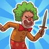 Killer Clown Games - Chase & Swipe Clowns Buster