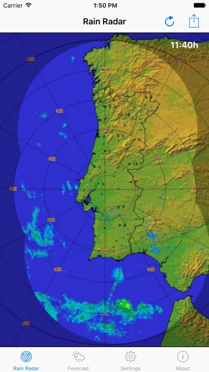 Rain Radar Portugal