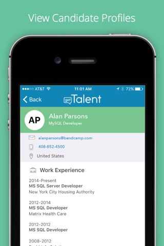 getTalent Mobile screenshot 3