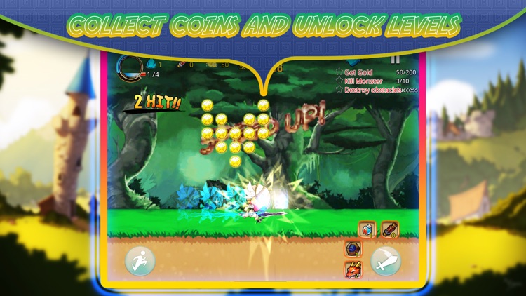 Super sword fighter heroes – to  face dragons of the bamboo forest - feet of fury screenshot-3