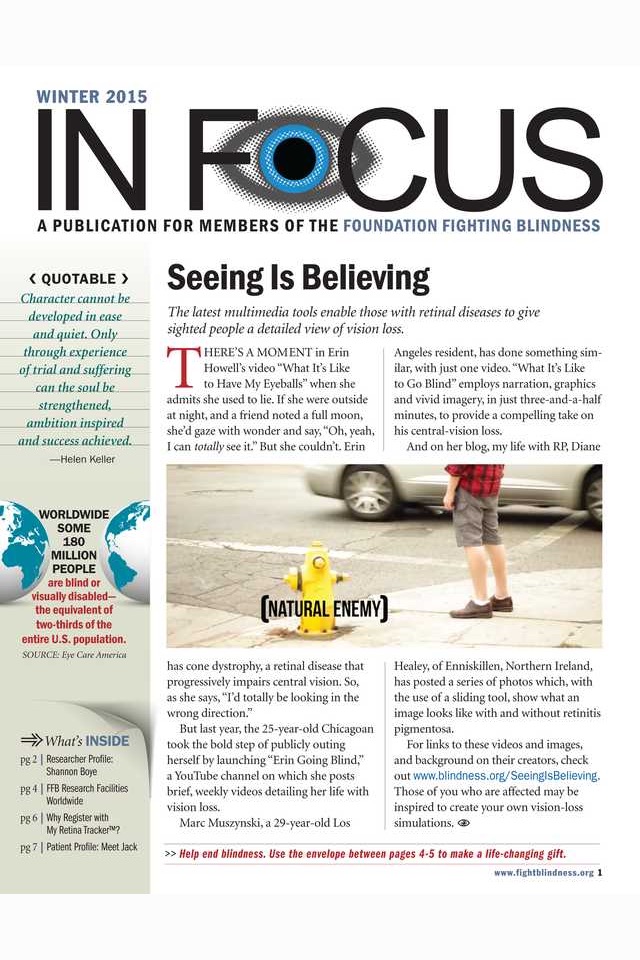 In Focus Newsletter screenshot 2