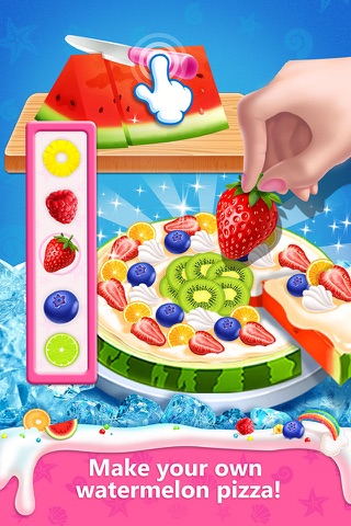 Sarah's Frozen Food Stand - Summer Snack Maker screenshot 2