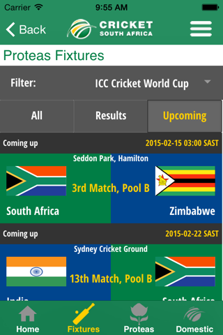 Cricket South Africa screenshot 3