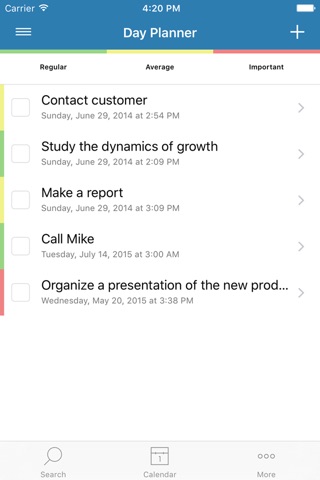 SmartyCRM. Task tracker screenshot 4