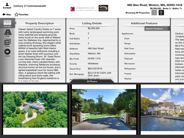 Commonwealth Real Estate for iPad screenshot-3