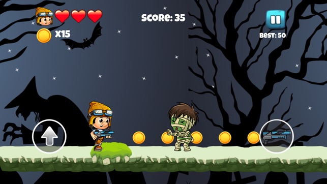 Halloween Run - Shooter Game for Kids(圖4)-速報App