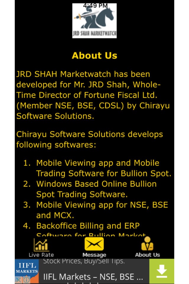 JRD SHAH Marketwatch screenshot 3