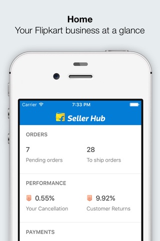 Flipkart Seller Hub - náhled
