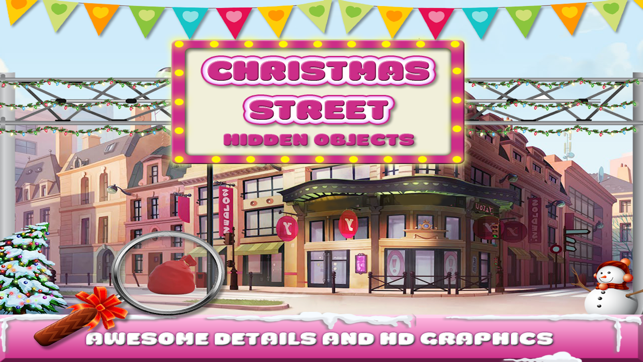 Christmas Street Hidden Objects(圖1)-速報App