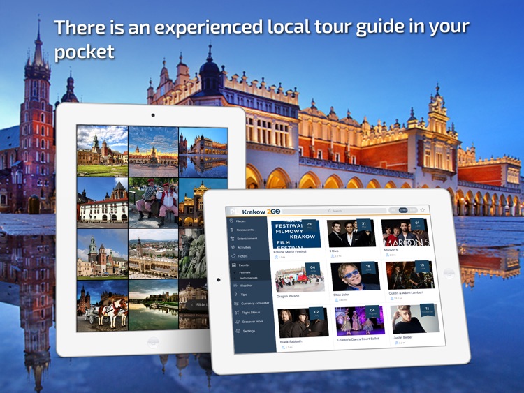 Krakow Travel Guide & offline city map