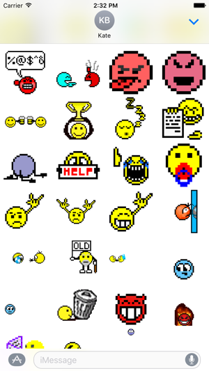 Old School Animated Emoticons(圖3)-速報App