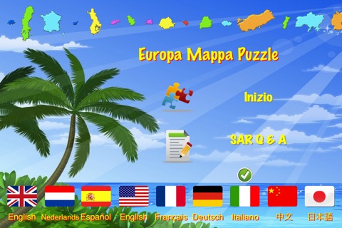 A Puzzle Map of Europe screenshot 4