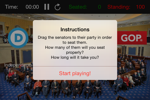 Senate Game screenshot 2