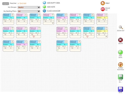 School Seating Planner screenshot 2