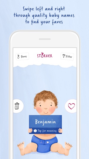 Storker - baby name chooser(圖1)-速報App