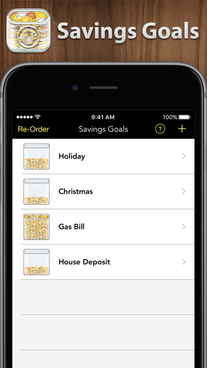 Savings Goals Pro screenshot-0