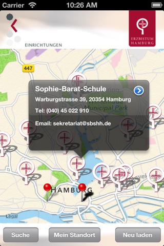 Erzbistum Hamburg screenshot 3