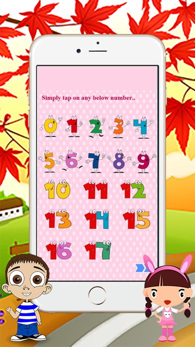 How to cancel & delete Number Words Counting Activities for Preschoolers from iphone & ipad 2