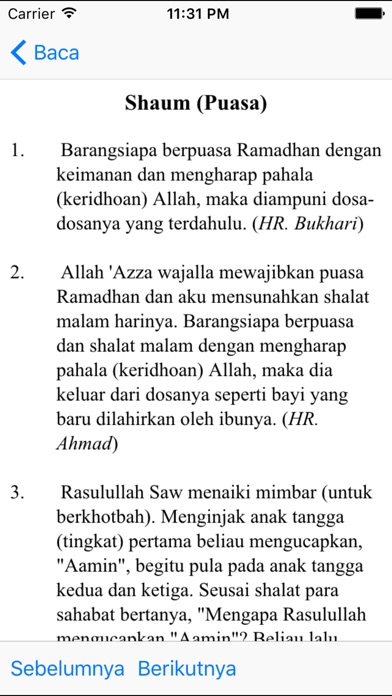 Hadith Pack - English Indonesia iPhone Hadith Pack - English Indonesia iPhone