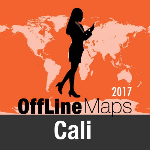 Cali Offline Map and Travel Trip Guide icon
