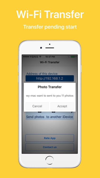 WiFi Transfer - Photo Manager