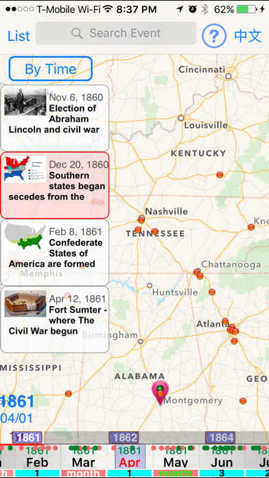 How to cancel & delete US Civil War Chronicle Map from iphone & ipad 1