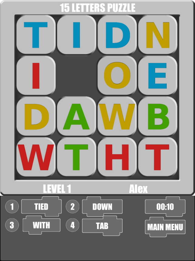 Four Words Puzzle HD(圖3)-速報App