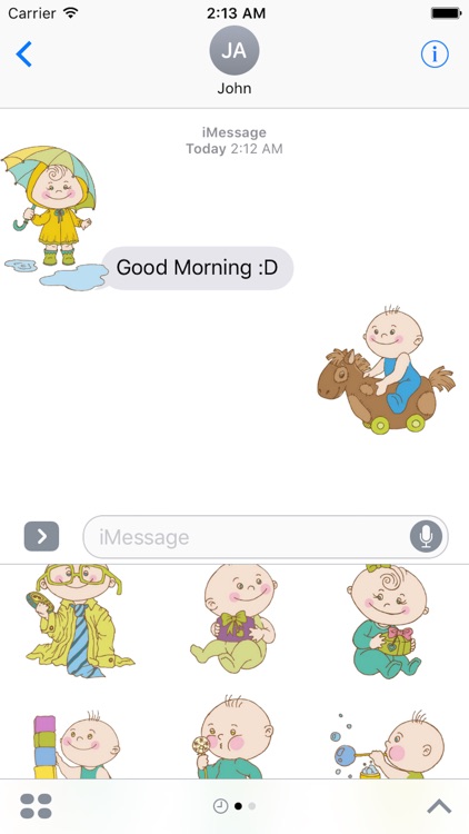 Baby Cute Sticker Pack 02