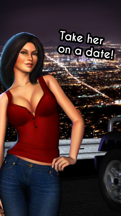 Dating Kylie Lopez - 3D Date Simulator Free app screenshots.