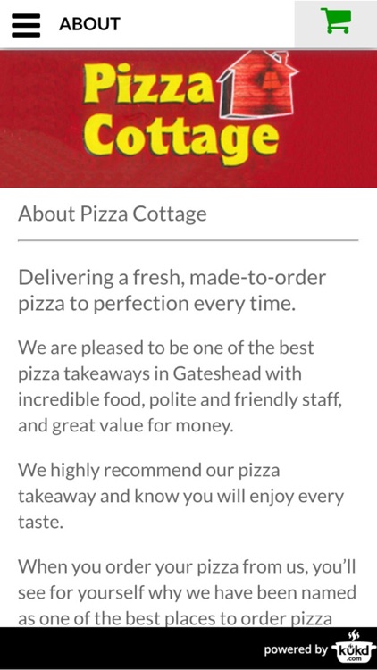 Pizza Cottage Takeaway