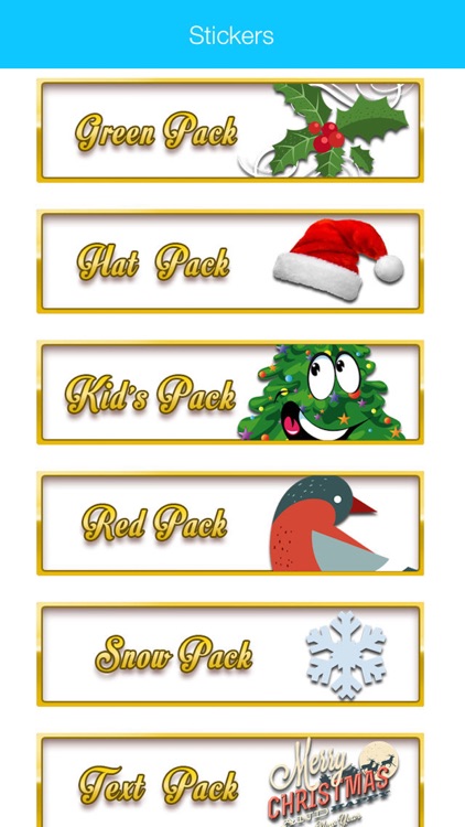 Christmas Stickers and Emoji