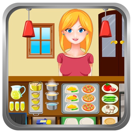 Cook Games for Kids: Welcome to Pizza Dash Fever CookBook Master Icon