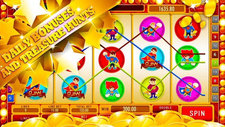 Lucky Hero Slot Machine: Experience the best digital coin betting <b>Lucky Hero Slot Machine Review</b> and save the day